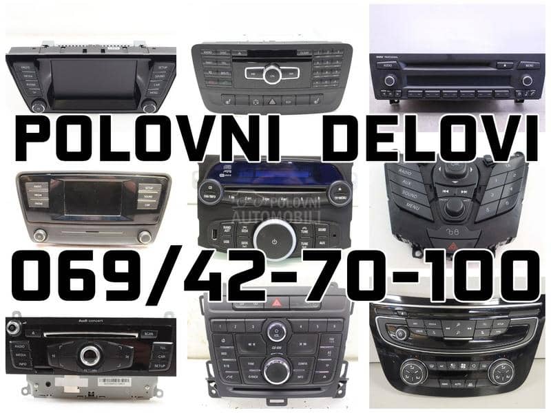 Radio / CD / DVD plejeri