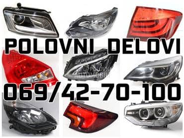 Unutrašnja svetla za Citroen Berlingo, C1, C2 ... od 2000. do 2015. god.