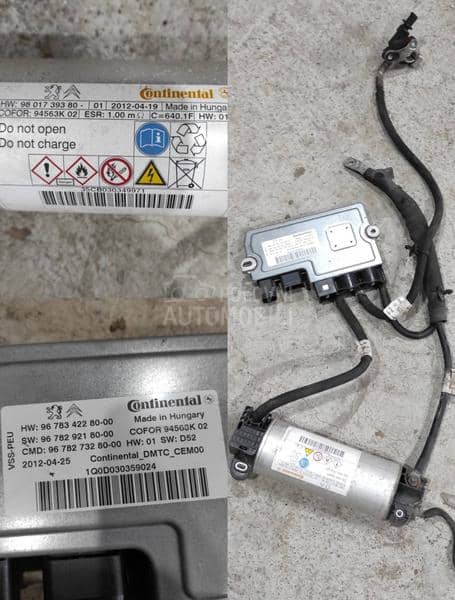 Kondenz. Start Stop Paljenja