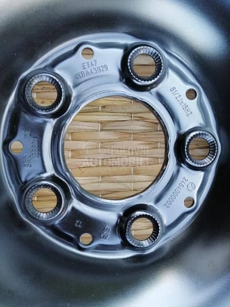 Čelične felne MERCEDES 15" 5 x 112