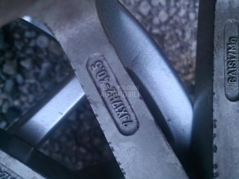 Aluminijumske felne  17" 5 x 98