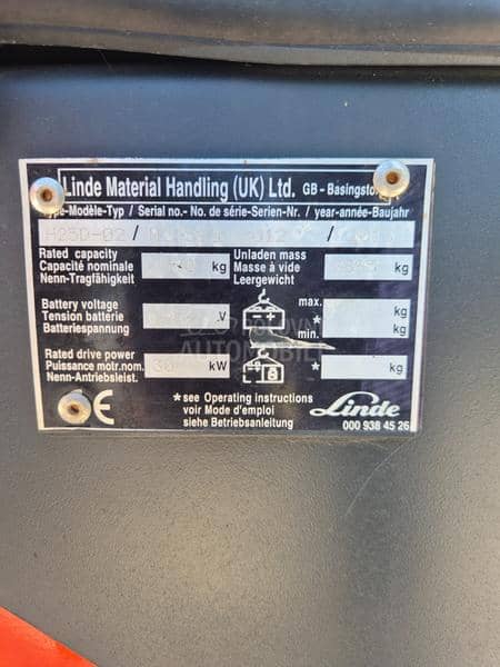 Linde H 25 Triplex