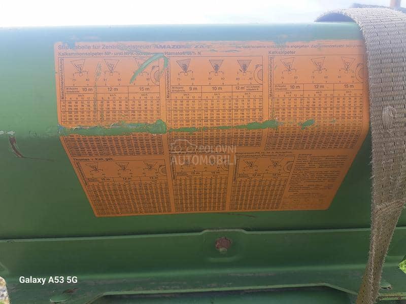 Amazone ZA   F 801