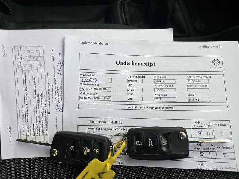 Volkswagen Caddy Maxi 2.0 tdi NOV NOV