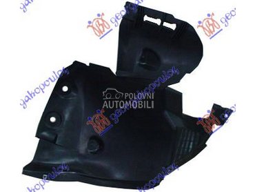 POTKRILO (PREDNJI DEO) PLASTIC za Renault Clio od 1998. do 2001. god.