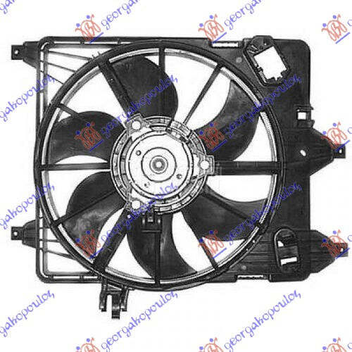 VENTILATOR BENZIN (38cm) KLIZA