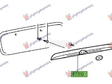 LAJSNA (KVAKA) GEPEK VRATA (O) za Hyundai Atos od 1997. do 2000. god.