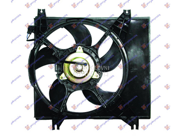 VENTILATOR HLADNJAKA KOMPLET ( za Hyundai Atos od 1997. do 2000. god.