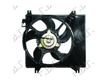 VENTILATOR HLADNJAKA KOMPLET ( za Hyundai Atos od 1999. do 2003. god.