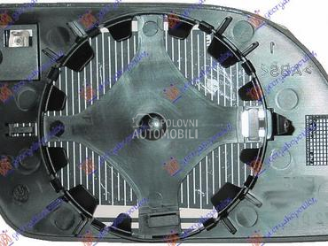 STAKLO RETROVIZORA SA GREJACEM za Volkswagen Polo od 2002. do 2005. god.