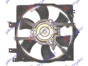 VENTILATOR KOMPLET (1.6/2.0 BE za Nissan Primera od 1999. do 2001. god.