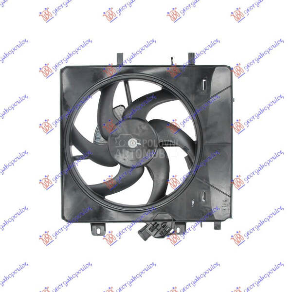 VENTILATOR KOMPLET (2 KABLA) (