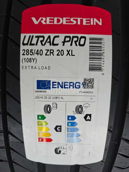 Vredestein 285/40 R20 Letnja