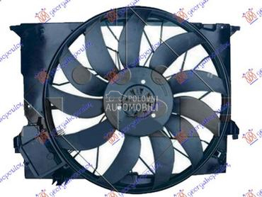 VENTILATOR KOMPLET (6.2 BENZIN za Mercedes Benz CLK Klasa od 2002. do 2009. god.