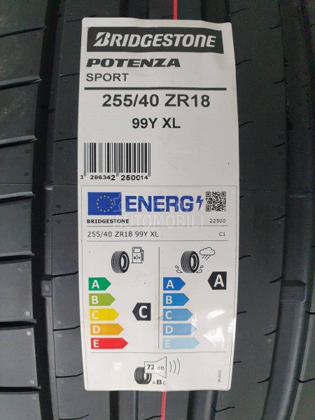 Bridgestone 255/40 R18 Letnja