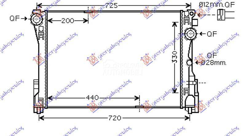 HLADNJAK MOTORA 2.1 DIZEL (AUT