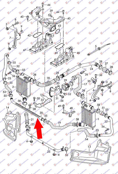 HLADNJAK INTERKULERA 2.7-3.0 T