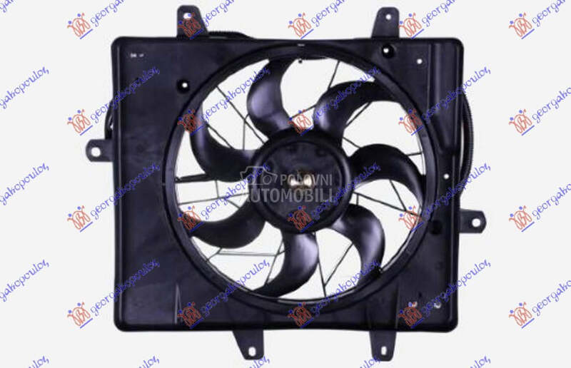 VENTILATOR KOMPLET (2.0/2.4) (