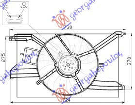 VENTILATOR KOMPLET (BENZIN)