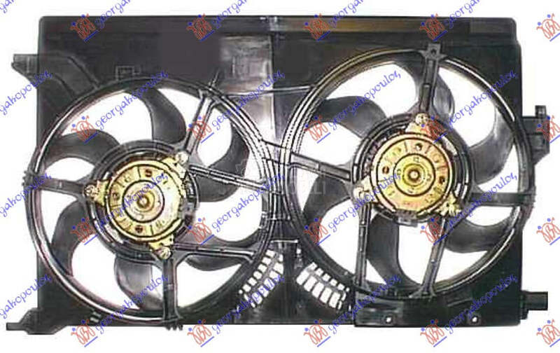 VENTILATOR (DUPLI) KOMPLET (BE