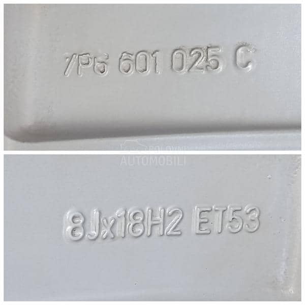 Aluminijumske felne  18" 5 x 130