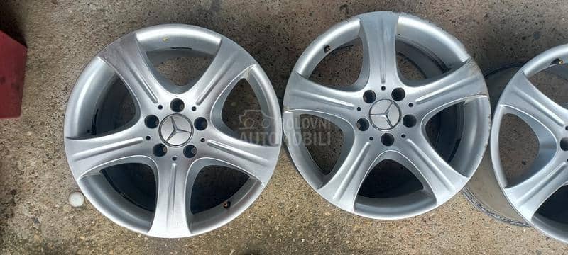 Aluminijumske felne mercedes 17" Bez rupa