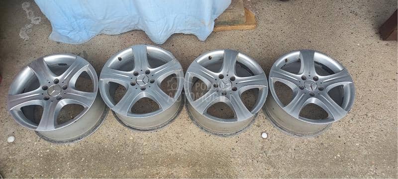 Aluminijumske felne mercedes 17" Bez rupa