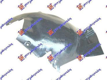 POTKRILO (ZADNJI DEO) PLASTICN za Peugeot 206 od 1998. do 2009. god.