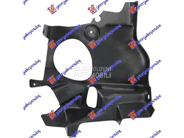 ZASTITA MOTORA BOCNA PLASTICNA za Peugeot 206 od 1998. do 2009. god.