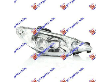 FAR ELEKTRICNI DUPLO SOCIVO (H za Peugeot 206 od 1998. do 2009. god.