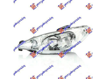 FAR ELEKTRICNI DUPLO SOCIVO (H za Peugeot 206 od 1998. do 2009. god.