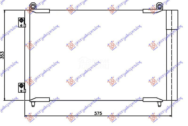 HLADNJAK KLIME 1.6 HDi DIZEL D