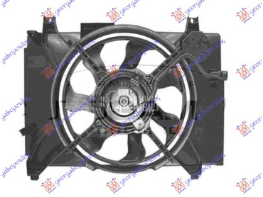 VENTILATOR KOMPLET (1.5 CRDi D za Hyundai Accent od 2006. do 2011. god.