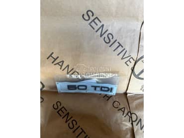 Oznaka 50 TDI za Audi A8, Q7, A7 ...