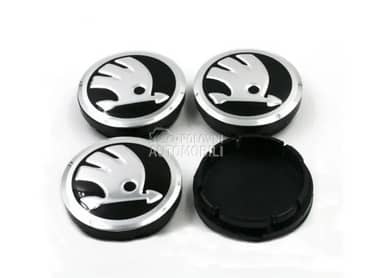 Čepovi za felne 56mm NOVO za Škoda Ostalo