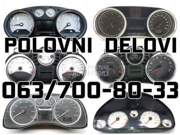 Kilometar sat - brzinomer za Peugeot 307 od 2002. do 2014. god.