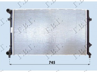 HLADNJAK MOTORA DODATNI 1.2/1. za Seat Toledo od 2004. do 2012. god.
