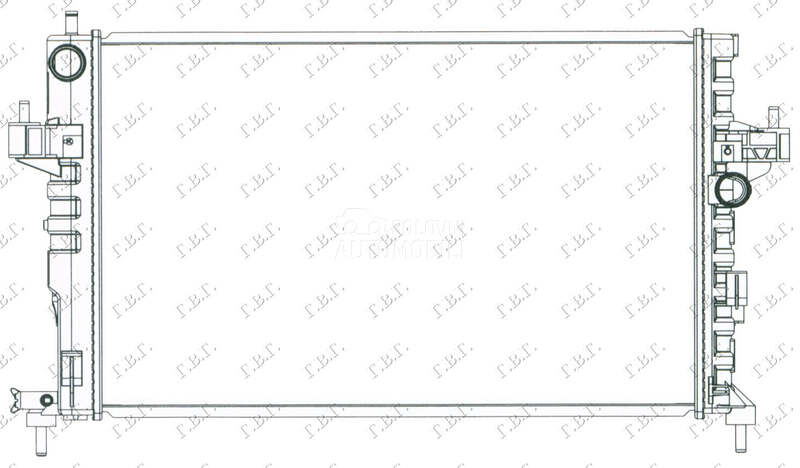 HLADNJAK MOTORA 1.7DI 1.7DTI (