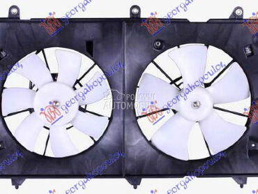 VENTILATOR (DUPLI) KOMPLET (2. za Honda Accord od 2003. do 2008. god.
