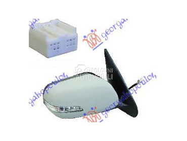 RETROVIZOR ELEKTRICNI SA GREJA za Suzuki Grand Vitara od 2006. do 2015. god.