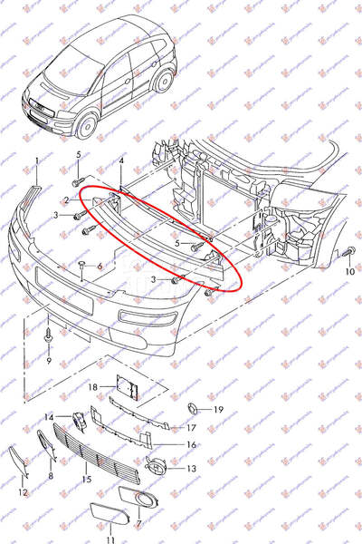 SINA PREDNJEG BRANIKA ALUMINIJ