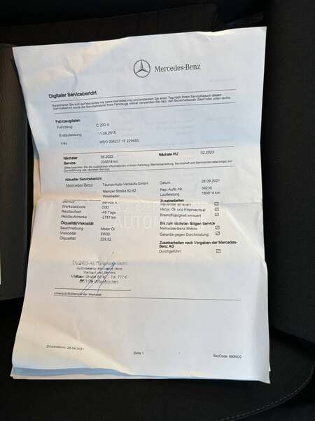 Mercedes Benz C 200 Xenon Led