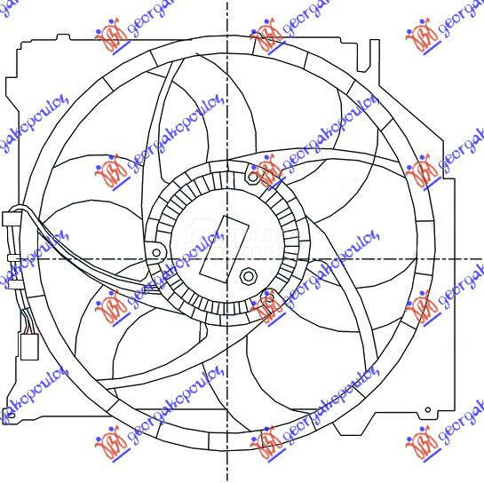 VENTILATOR KOMPLET (2.0/2.5/3.