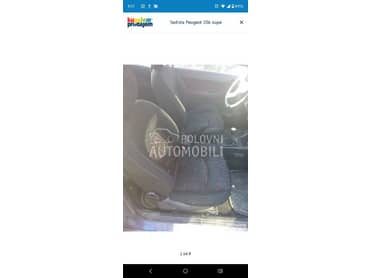 Sedište za  kupe za Peugeot 206