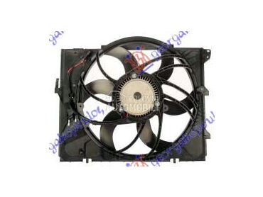 VENTILATOR KOMPLET (BENZIN) (3 za BMW Serija 1 od 2004. do 2011. god.