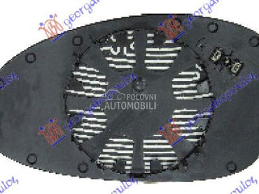 STAKLO RETROVIZORA SA GREJACEM za BMW Serija 3 od 2005. do 2008. god.