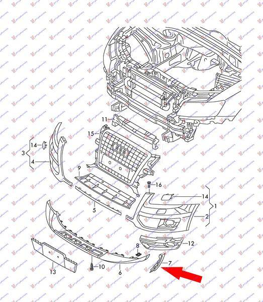 NOSAC PREDNJEG BRANIKA PLASTIC
