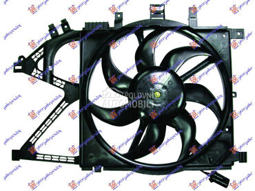 VENTILATOR KOMPLET (390mm) (4 za Opel Corsa C od 2000. do 2006. god.