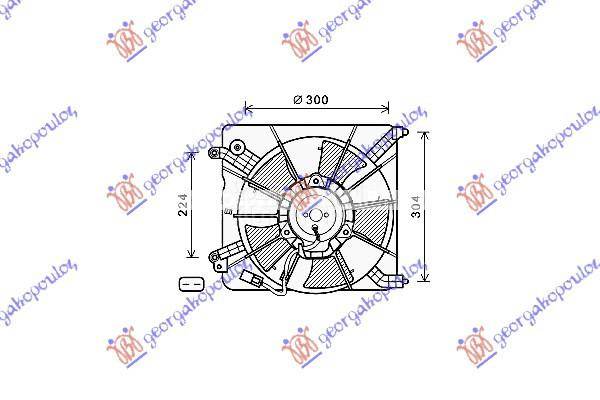 VENTILATOR KOMPLET (BENZIN)