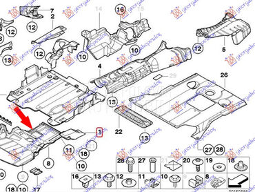 ZASTITA MOTORA za BMW Serija 3 od 1999. do 2003. god.